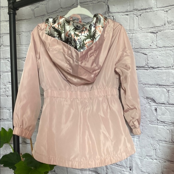 Limited Too Blush Jacket with Tropical Lining - Picture 3 of 3